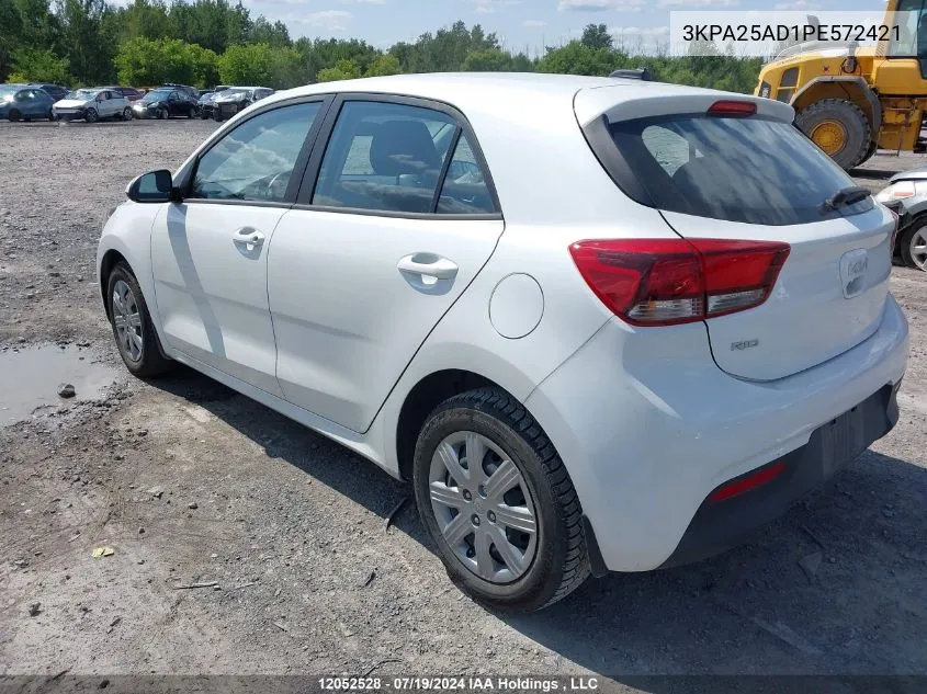 3KPA25AD1PE572421 2023 Kia Rio S