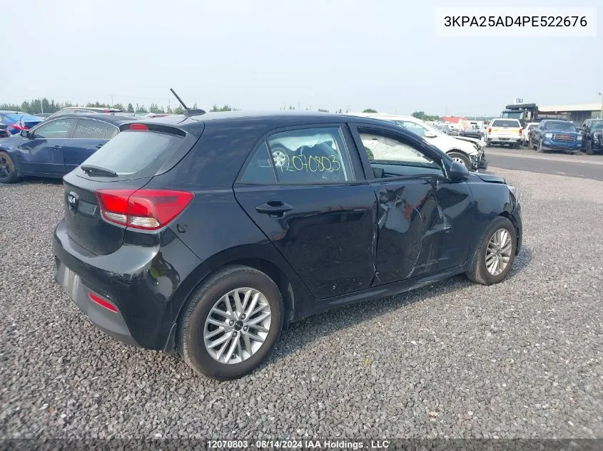 3KPA25AD4PE522676 2023 Kia Rio S