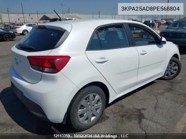 3KPA25AD8PE568804 2023 Kia Rio S