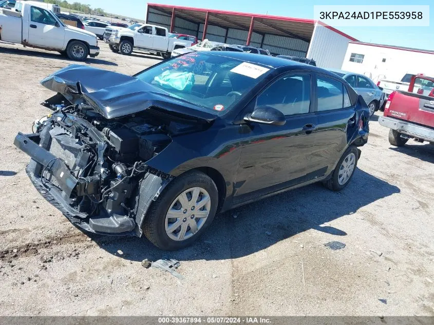 3KPA24AD1PE553958 2023 Kia Rio Lx