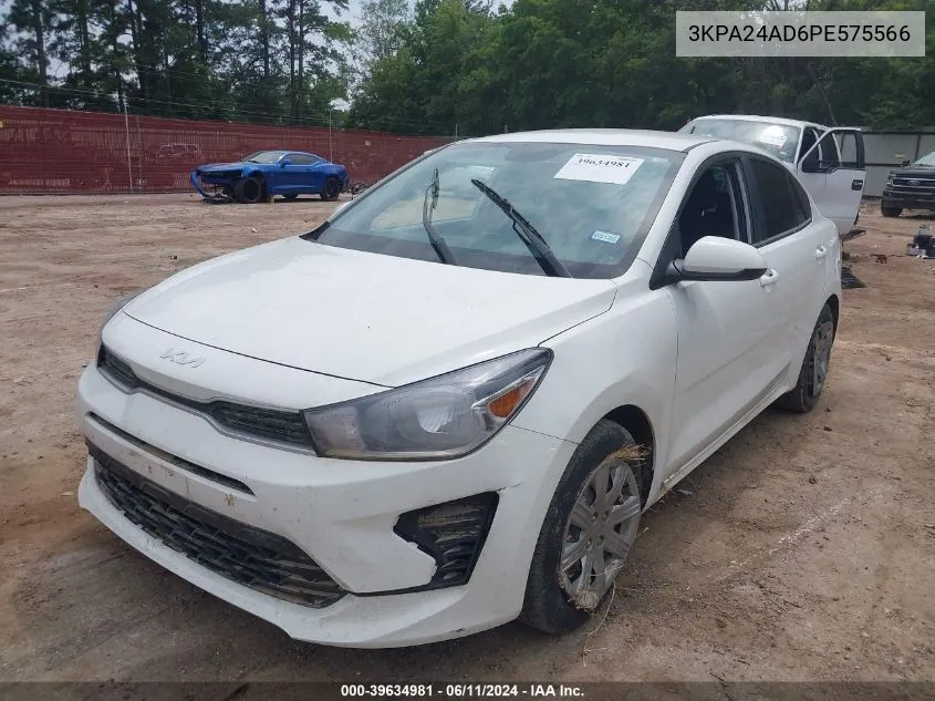 3KPA24AD6PE575566 2023 Kia Rio Lx