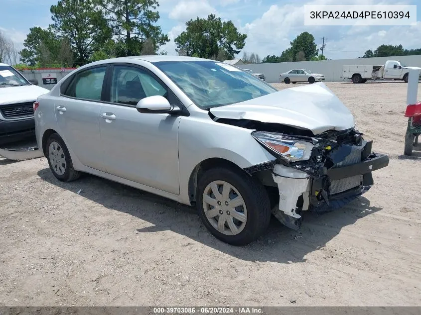 3KPA24AD4PE610394 2023 Kia Rio Lx