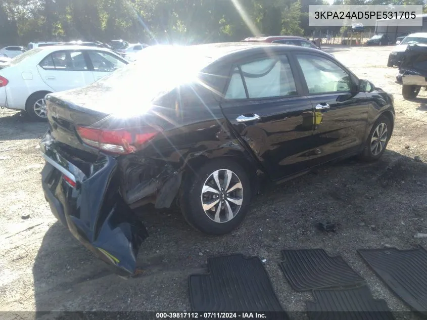 3KPA24AD5PE531705 2023 Kia Rio S