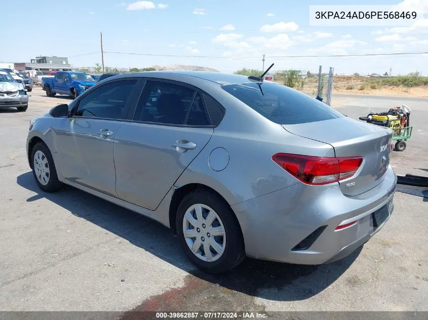 2023 Kia Rio S VIN: 3KPA24AD6PE568469 Lot: 39862857