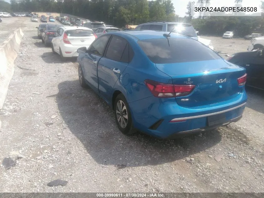 3KPA24AD0PE548508 2023 Kia Rio S