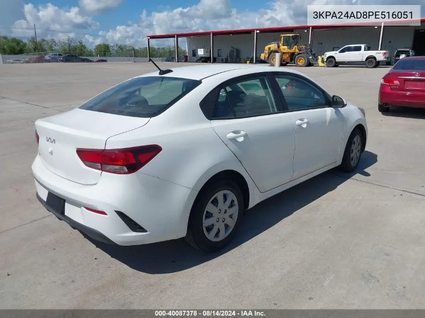 3KPA24AD8PE516051 2023 Kia Rio S