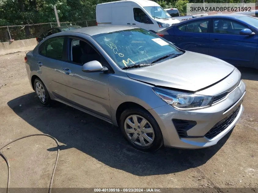 2023 Kia Rio S VIN: 3KPA24AD8PE621592 Lot: 40139516