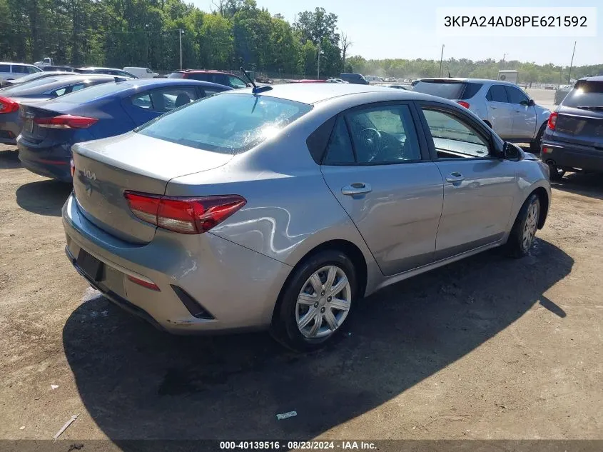 3KPA24AD8PE621592 2023 Kia Rio S