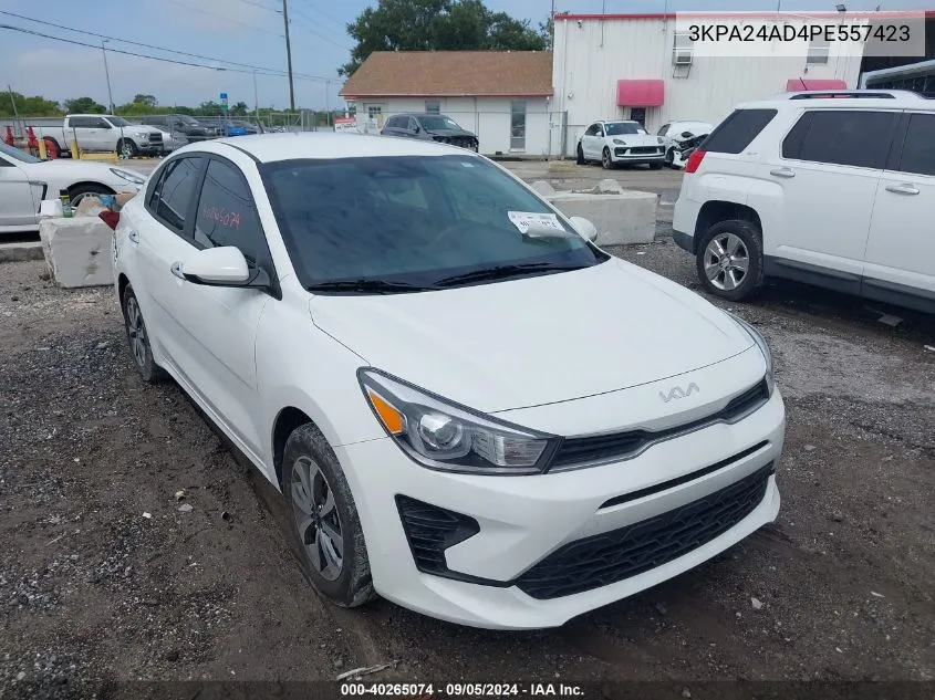 3KPA24AD4PE557423 2023 Kia Rio Lx/S