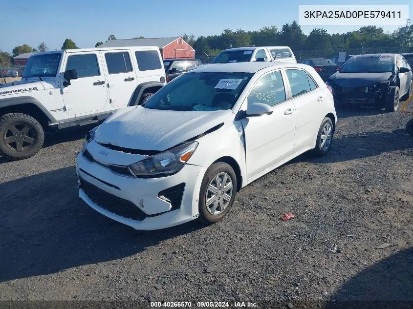 3KPA25AD0PE579411 2023 Kia Rio S