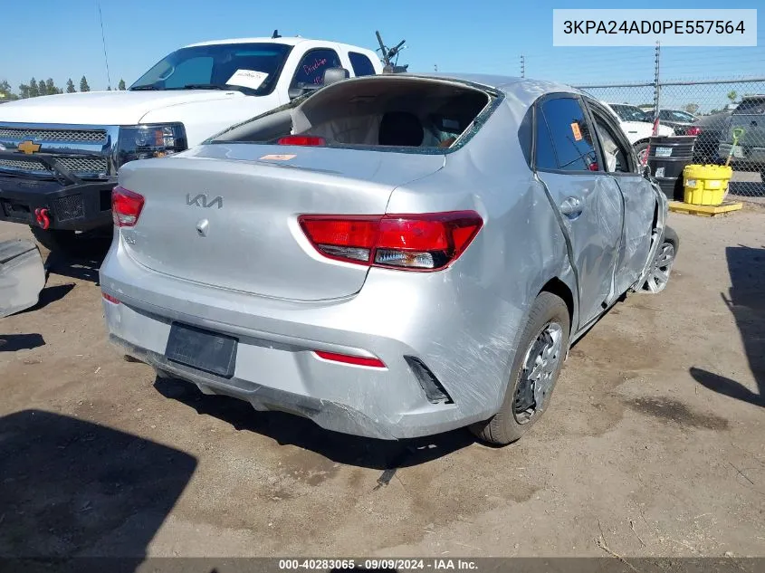 2023 Kia Rio S VIN: 3KPA24AD0PE557564 Lot: 40283065