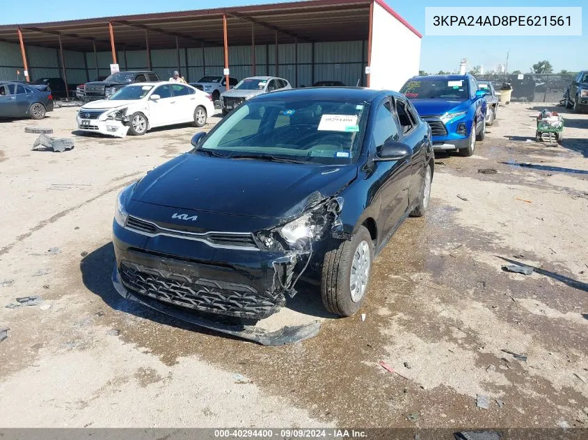 2023 Kia Rio S VIN: 3KPA24AD8PE621561 Lot: 40294400