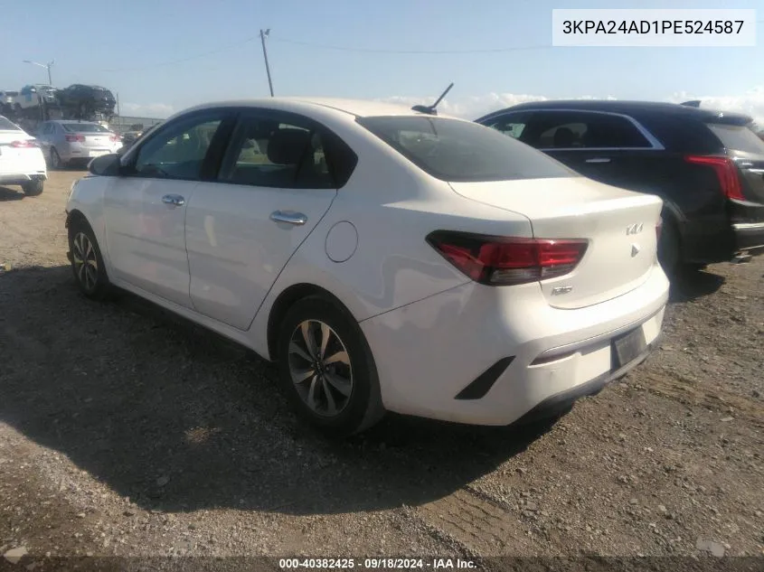 3KPA24AD1PE524587 2023 Kia Rio S