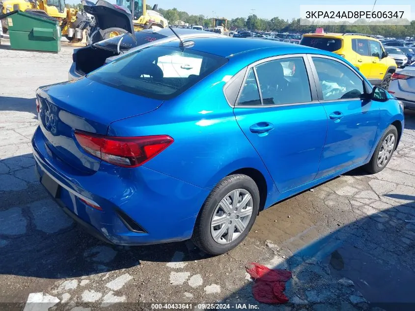 3KPA24AD8PE606347 2023 Kia Rio S