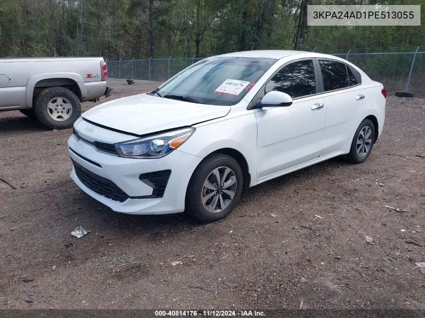 2023 Kia Rio S VIN: 3KPA24AD1PE513055 Lot: 40814176