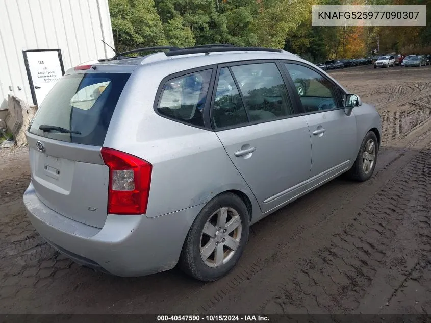 KNAFG525977090307 2007 Kia Rondo Lx