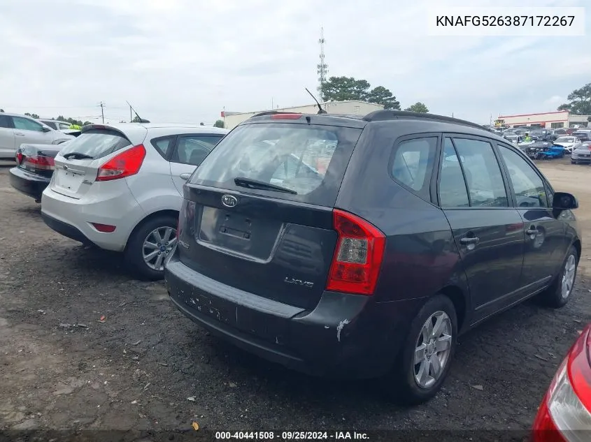 2008 Kia Rondo Lx V6 VIN: KNAFG526387172267 Lot: 40441508