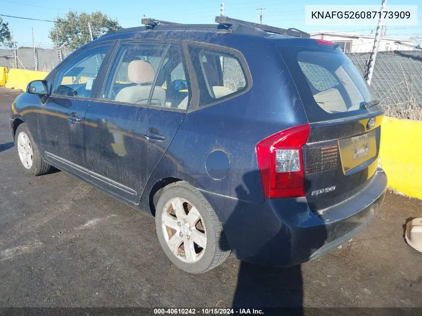 KNAFG526087173909 2008 Kia Rondo Lx V6