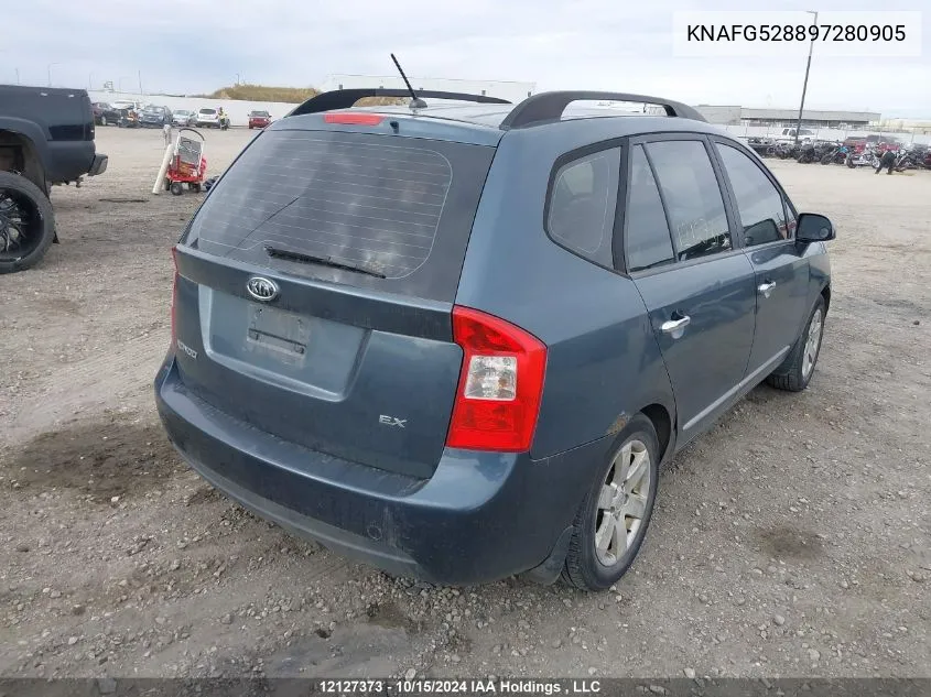 KNAFG528897280905 2009 Kia Rondo