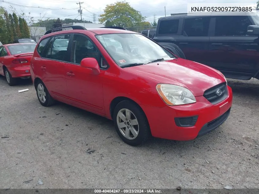 2009 Kia Rondo Lx VIN: KNAFG529097279885 Lot: 40404247