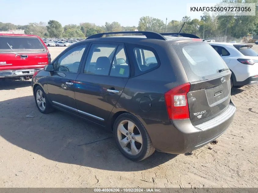 2009 Kia Rondo Ex V6 VIN: KNAFG526097273056 Lot: 40506206