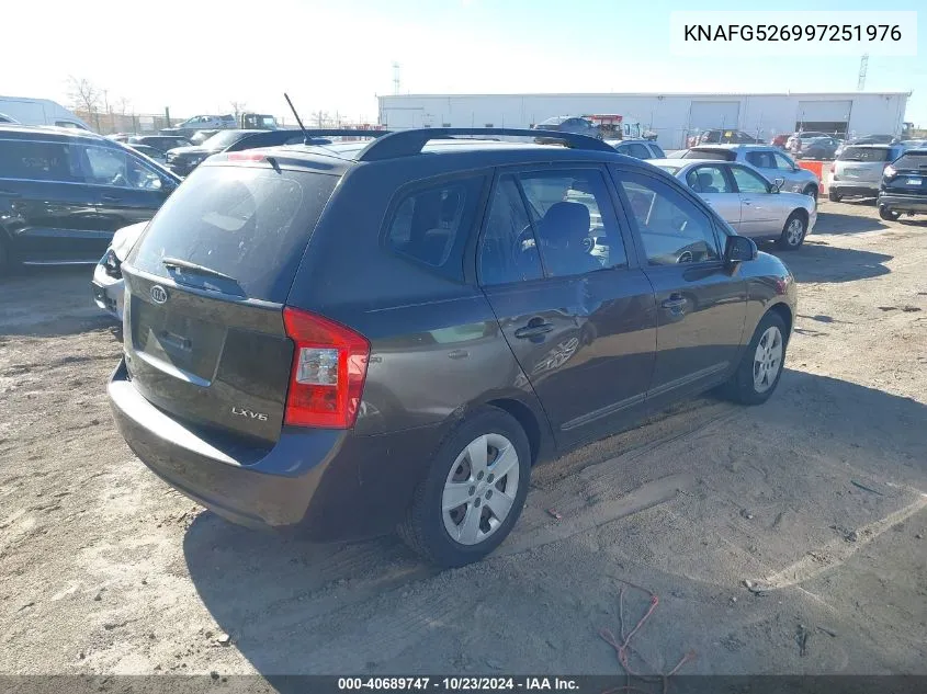 2009 Kia Rondo Lx V6 VIN: KNAFG526997251976 Lot: 40689747