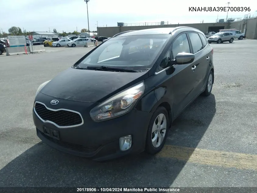 KNAHU8A39E7008396 2014 Kia Rondo Ex