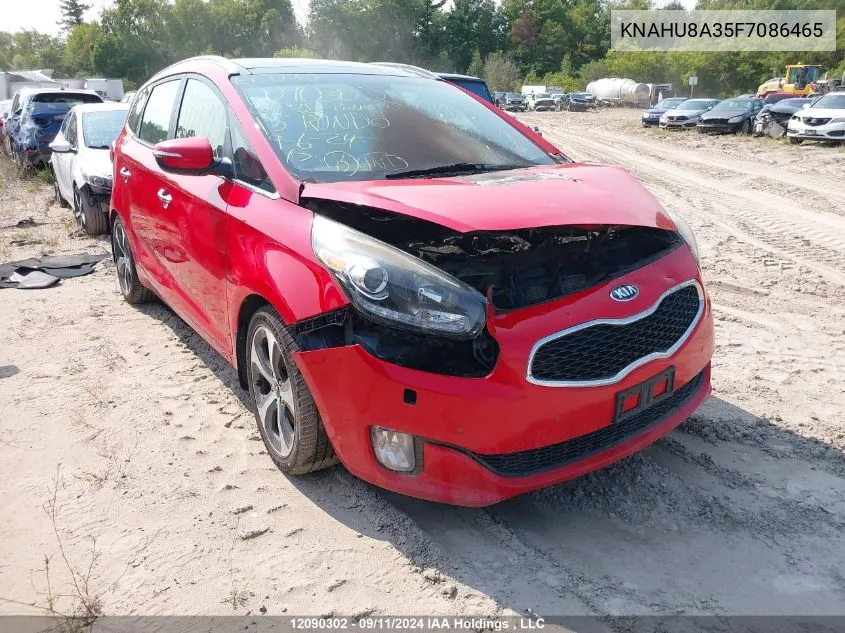 KNAHU8A35F7086465 2015 Kia Rondo