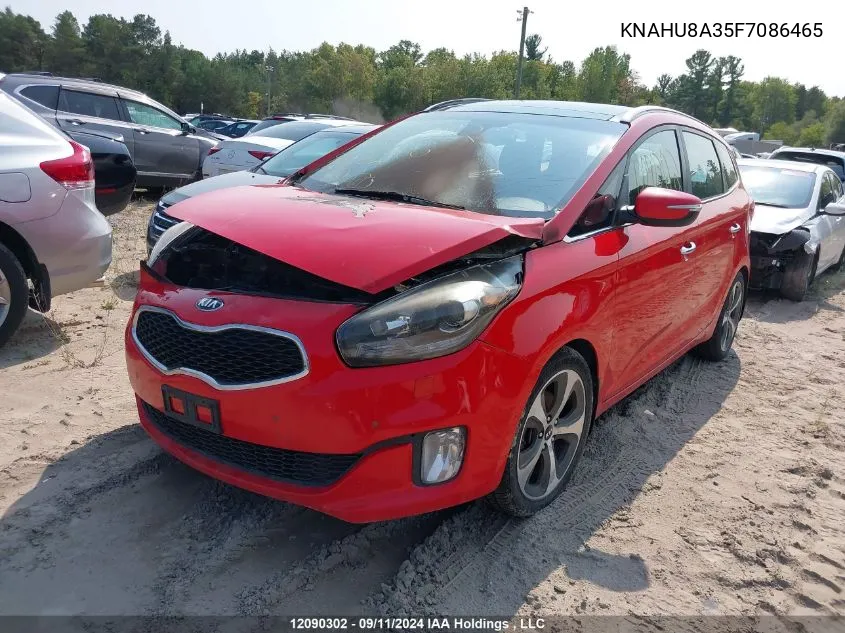 KNAHU8A35F7086465 2015 Kia Rondo