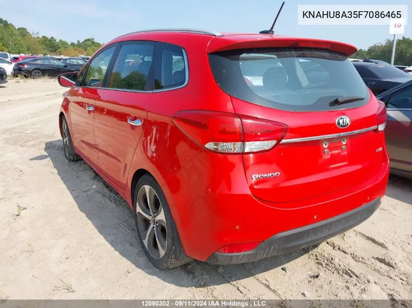 KNAHU8A35F7086465 2015 Kia Rondo