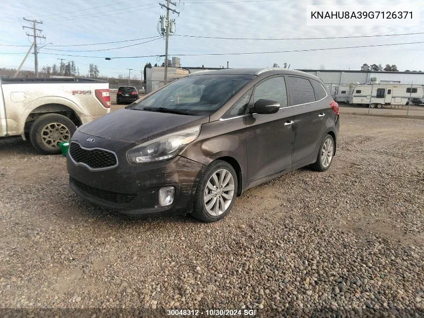 2016 Kia Rondo VIN: KNAHU8A39G7126371 Lot: 30048312