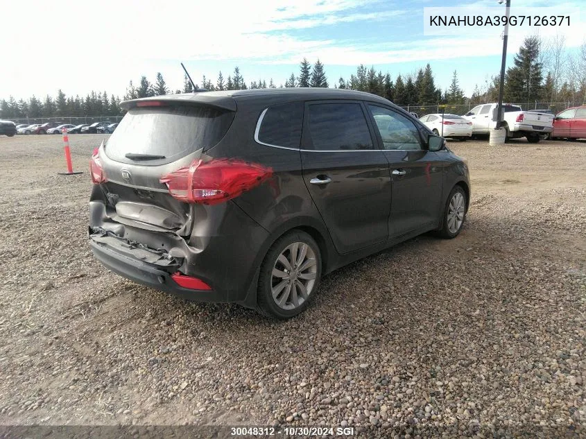 2016 Kia Rondo VIN: KNAHU8A39G7126371 Lot: 30048312