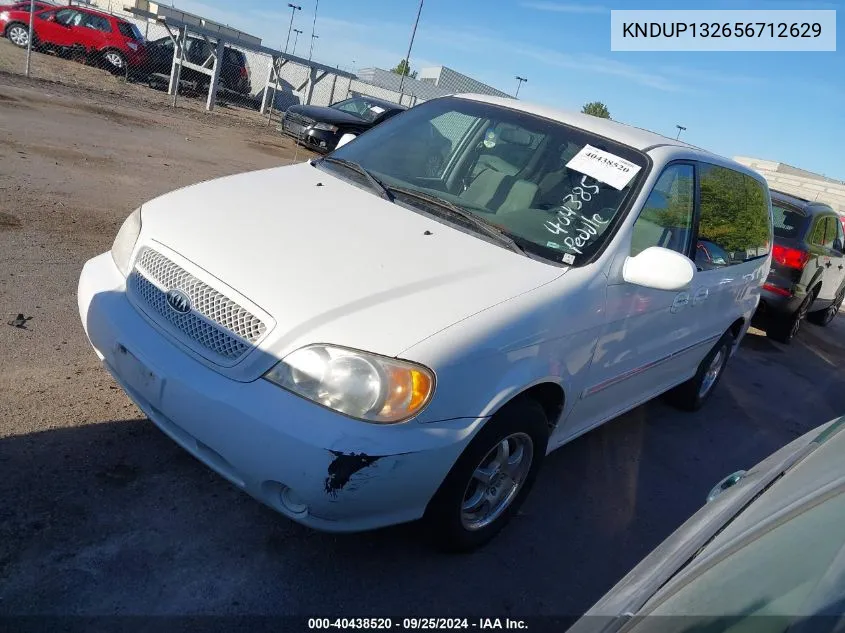 2005 Kia Sedona Ex/Lx VIN: KNDUP132656712629 Lot: 40438520