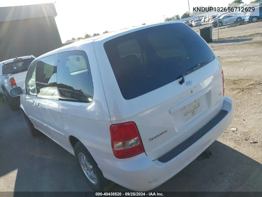 2005 Kia Sedona Ex/Lx VIN: KNDUP132656712629 Lot: 40438520