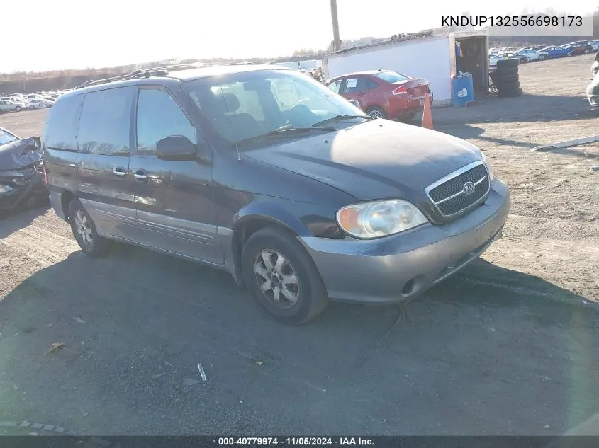 2005 Kia Sedona Ex/Lx VIN: KNDUP132556698173 Lot: 40779974