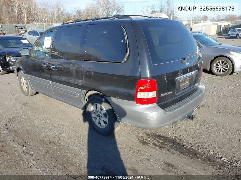 2005 Kia Sedona Ex/Lx VIN: KNDUP132556698173 Lot: 40779974