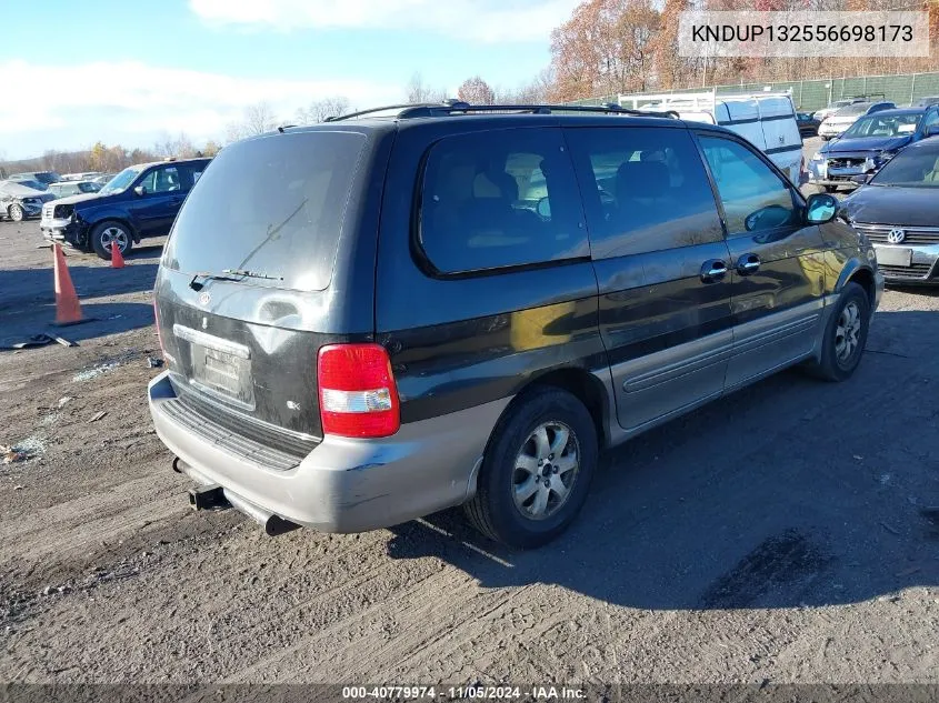 2005 Kia Sedona Ex/Lx VIN: KNDUP132556698173 Lot: 40779974