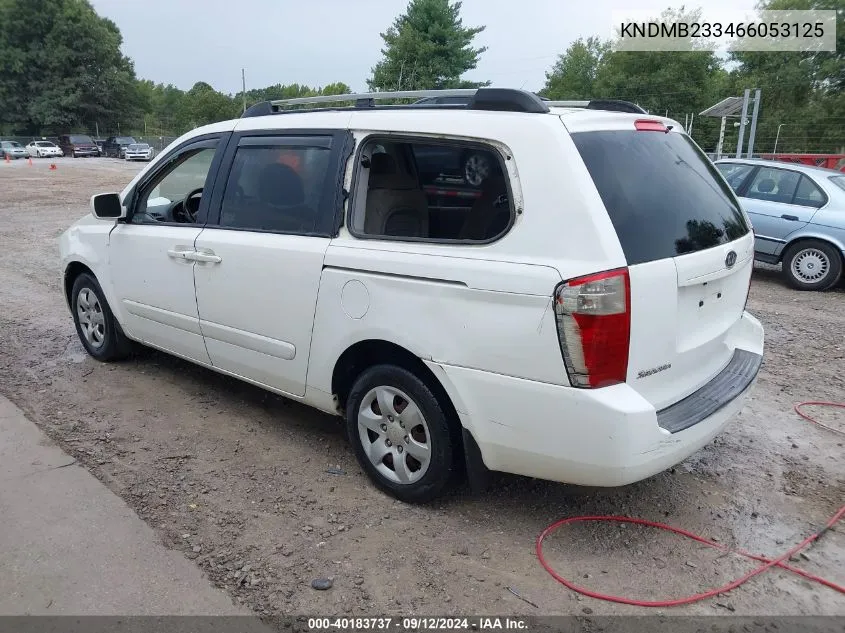 KNDMB233466053125 2006 Kia Sedona Ex/Lx