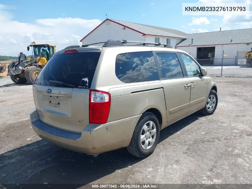 KNDMB233276139793 2007 Kia Sedona Lx