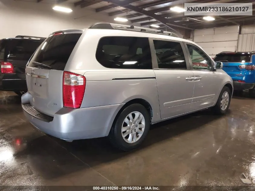 KNDMB233186210127 2008 Kia Sedona Ex