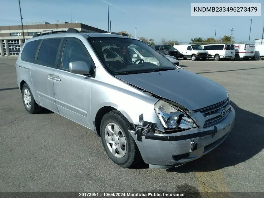 KNDMB233496273479 2009 Kia Sedona Lx