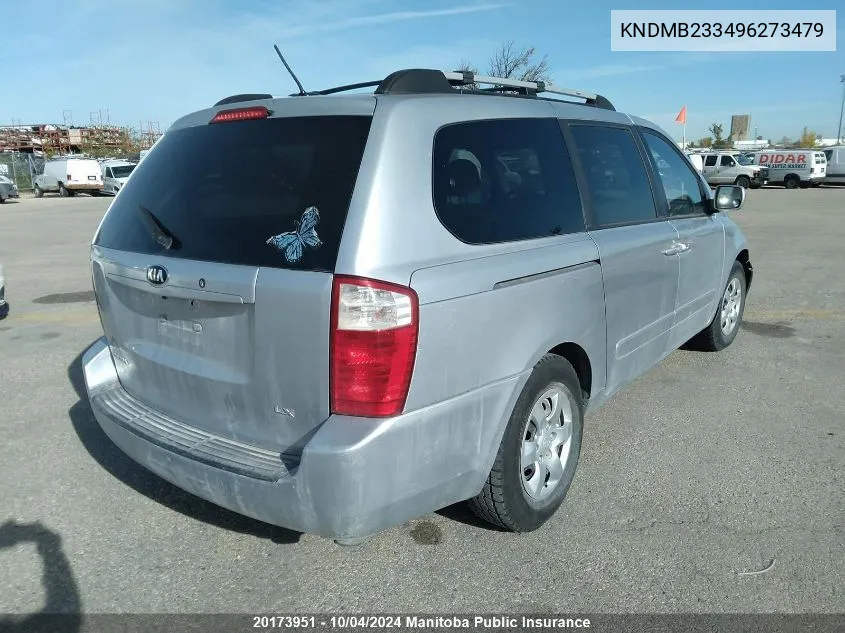 KNDMB233496273479 2009 Kia Sedona Lx