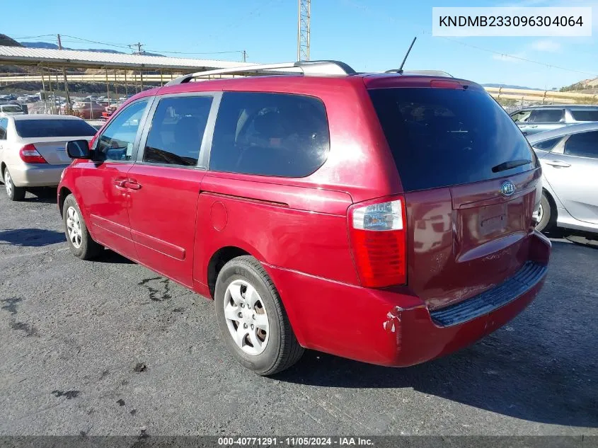 KNDMB233096304064 2009 Kia Sedona Lx