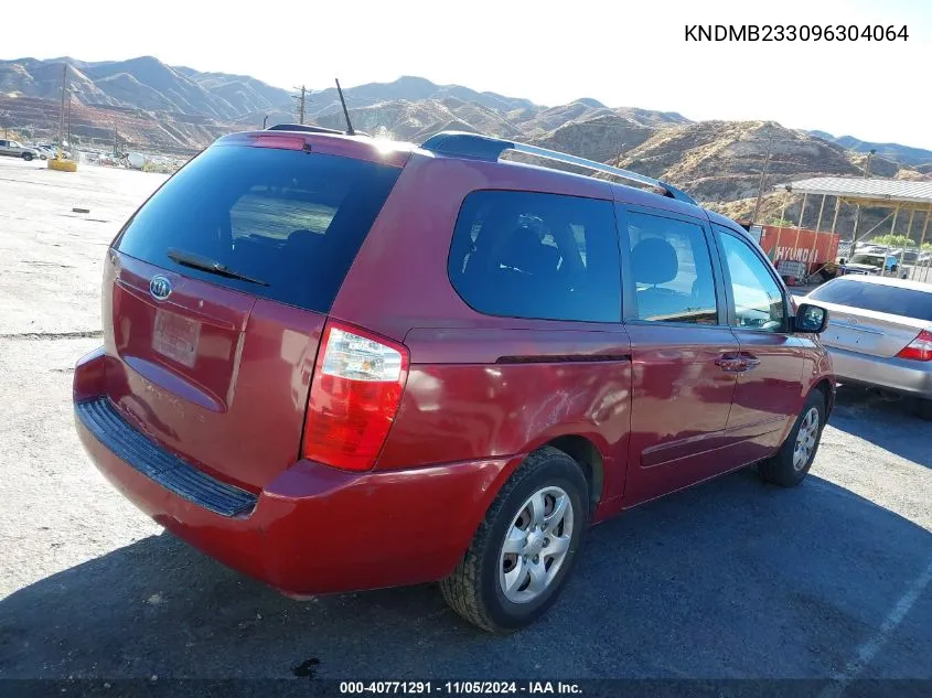 KNDMB233096304064 2009 Kia Sedona Lx