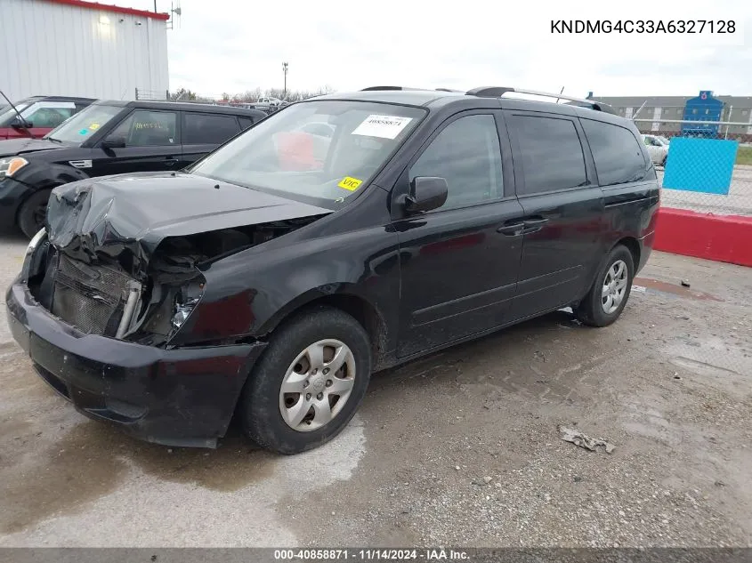 KNDMG4C33A6327128 2010 Kia Sedona Lx