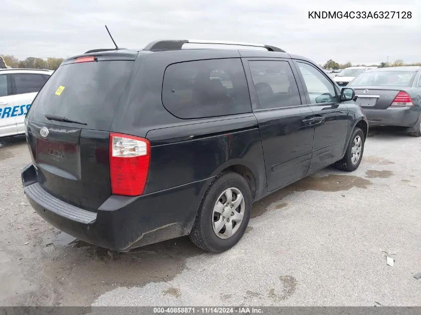 KNDMG4C33A6327128 2010 Kia Sedona Lx