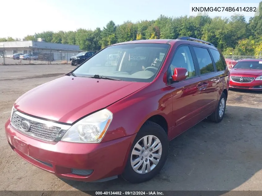 KNDMG4C74B6414282 2011 Kia Sedona Lx