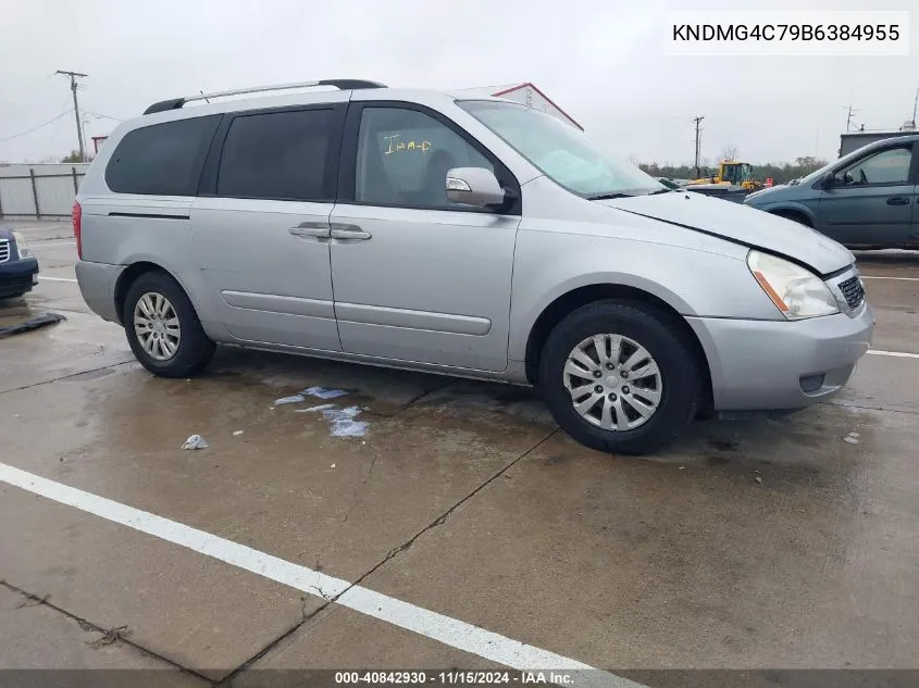 KNDMG4C79B6384955 2011 Kia Sedona Lx