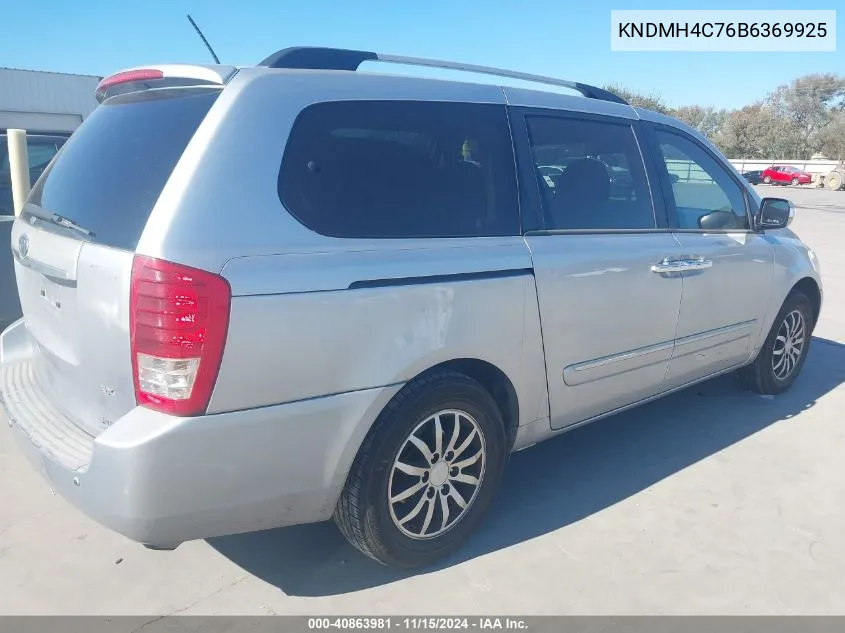 KNDMH4C76B6369925 2011 Kia Sedona Ex