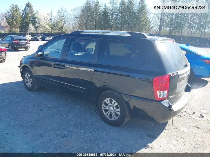 2012 Kia Sedona Lx VIN: KNDMG4C79C6499234 Lot: 39833969